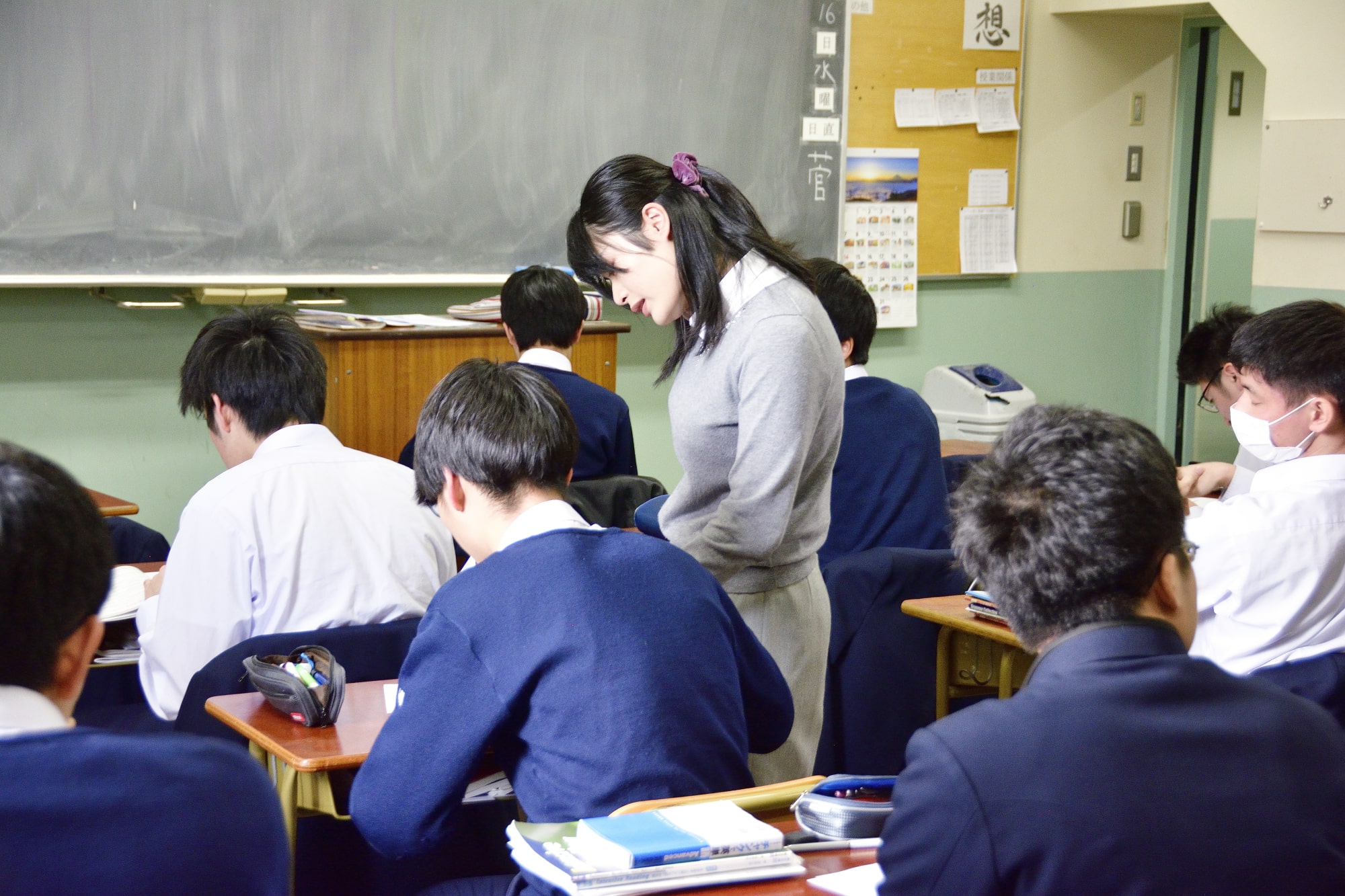 生徒達の写真